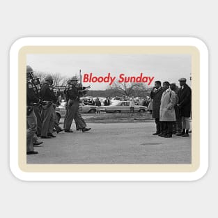 Bloody Sunday Sticker